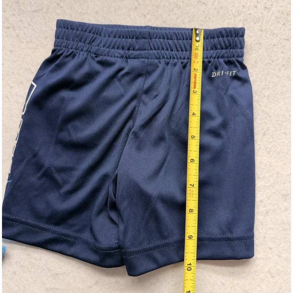 Nike Toddler Boys Dri-FIT Dropsets T-Shirt & Shorts 2-Piece Set 2T NWT Blue